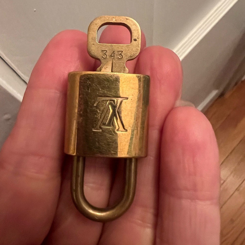 Louis Vuitton Brass Padlock